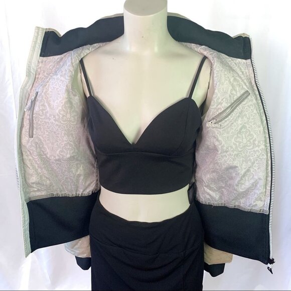 PIUMATE FEATHER DUCK DOWN COAT WINTER COAT BOMBER JACKET CLEAR JACKET WOMEN - Picture 8 of 13